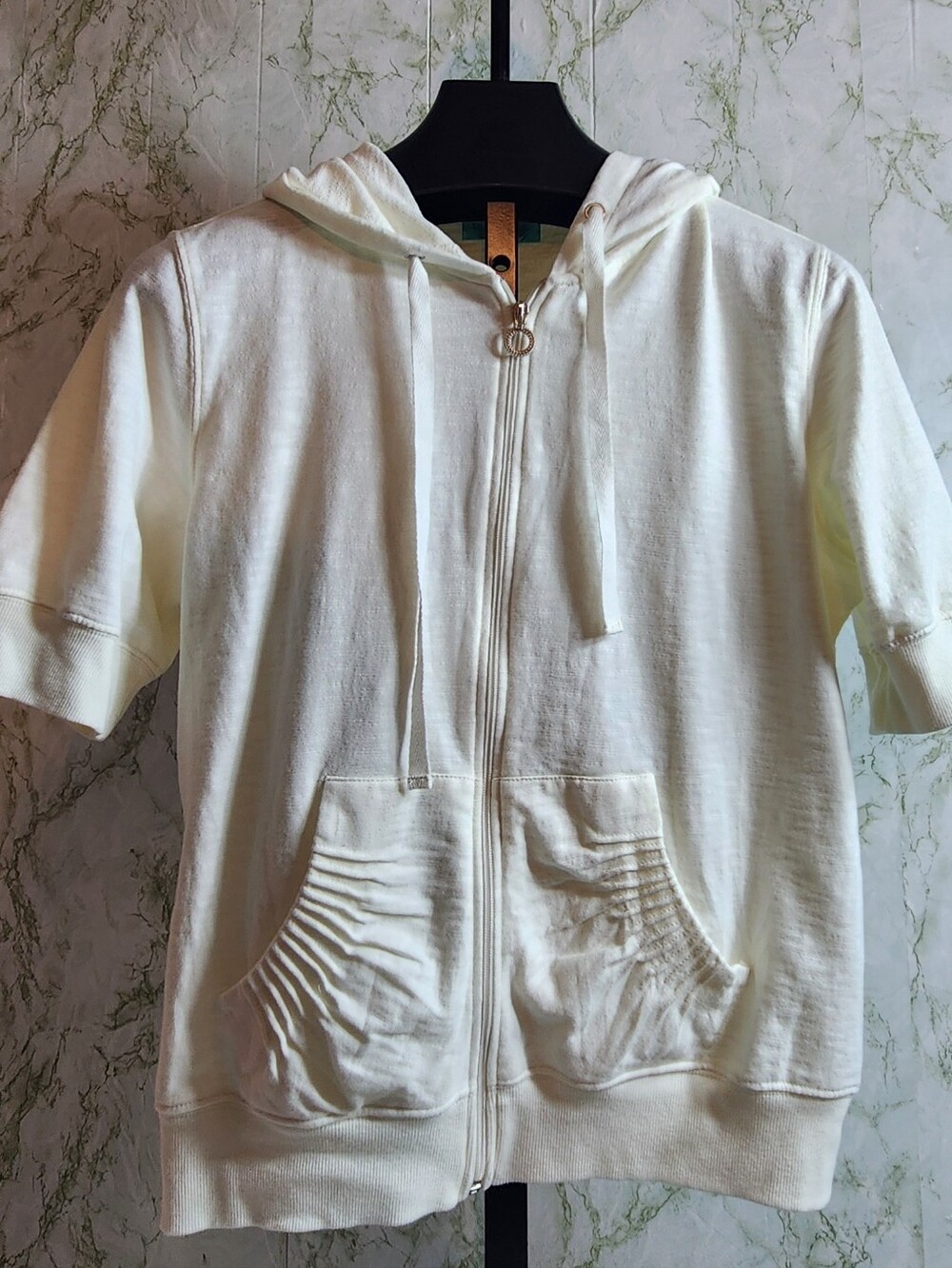 SILVERWEAR Short Sleeve Zip Hoodie